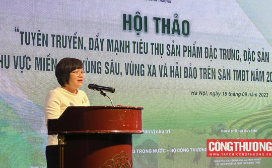 Đẩy mạnh tiêu thụ sản phẩm đặc trưng, đặc sản qua các kênh thương mại điện tử