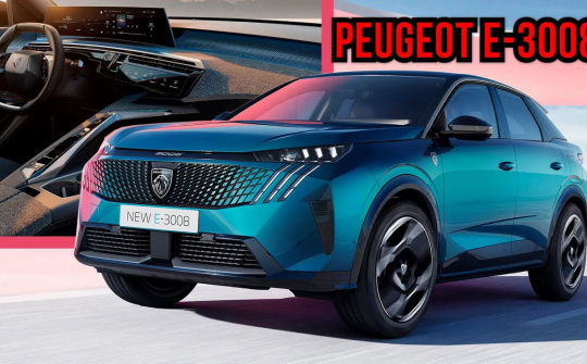 Chi tiết xe điện Peugeot e-3008 vừa ra mắt: Phiên bản Hybird sẽ bán tại Việt Nam vào năm sau