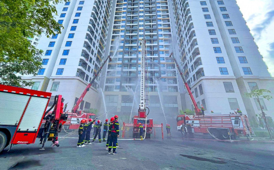 Trước ngày 15/11 hoàn thành kiểm tra phòng cháy chữa cháy tại các chung cư trên cả nước