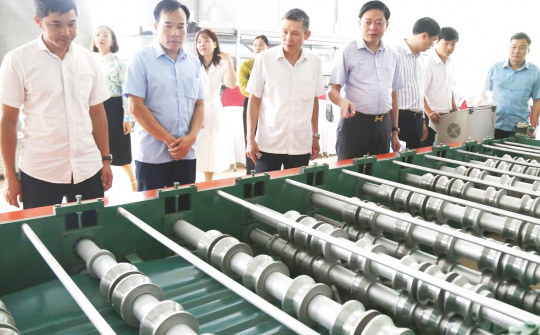 Khuyến công Hòa Bình đồng hành cùng các cơ sở công nghiệp nông thôn