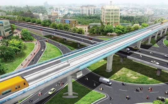 Hà Nội: 65.000 tỷ đồng đầu tư tuyến đường sắt đô thị số 5, Văn Cao - Hòa Lạc