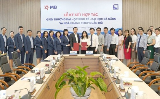 Ngân hàng MB ký kết hợp tác toàn diện với Trường Đại học Kinh tế - Đại học Đà Nẵng