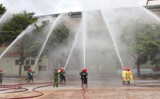 VNSTEEL phòng cháy chữa cháy trong toàn hệ thống