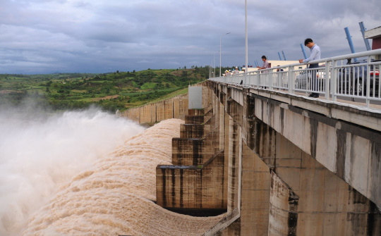 Hồ đập thủy điện, cơ sở khai thác khoáng sản đảm bảo an toàn ứng phó áp thấp nhiệt đới