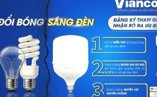 Giải pháp tiết kiệm năng lượng với 'Đổi bóng - Sáng đèn'