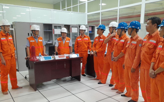 Thủy điện Trung Sơn nâng cao kỹ năng xử lý sự cố, đảm bảo vận hành an toàn