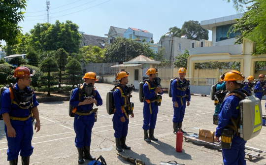 Than Thống Nhất sẵn sàng cho Hội thao Kỹ thuật Cấp cứu mỏ bán chuyên