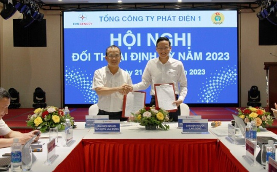 EVNGENCO1: 100% các nội dung tại Hội nghị đối thoại định kỳ được thống nhất