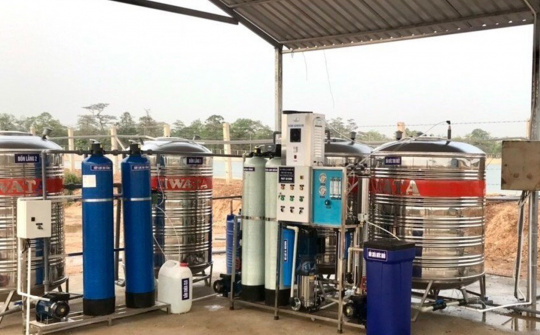 THACO AGRI đầu tư hệ thống nước sạch không sử dụng hóa chất tại các khu liên hợp