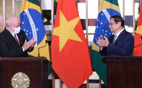 Việt Nam - Brazil phấn đấu thương mại song phương đạt 15 tỷ USD vào năm 2030