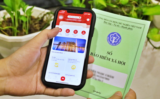 Tích hợp sổ bảo hiểm xã hội trên ứng dụng VNeID