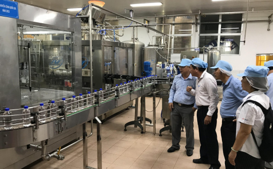 Trà Vinh: Công suất nâng lên nhờ được trang bị máy chiết PET