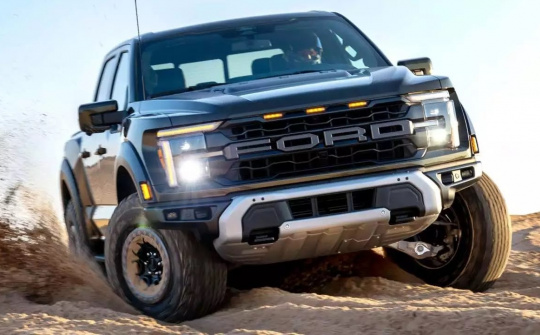 Ford Ranger Raptor 2024 có thể "thống trị" mọi địa hình?