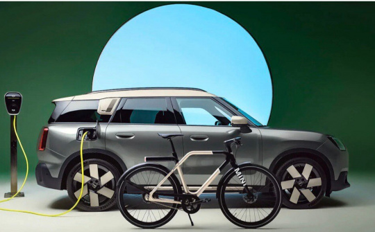 MINI Cooper ra mắt xe đạp điện E-Bike 1 đầu tiên có khung và bánh xe bằng nhôm