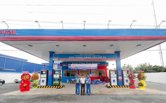 PVOIL khai trương nhiều cửa hàng xăng dầu trong tháng 9