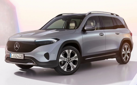 SUV điện Mercedes EQB 2023 được nâng cấp đầy hấp dẫn