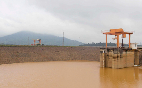 Mực nước hồ thủy điện ngày 28/9: Tạm dừng lưu thông đường khu vực Thủy điện Thác Mơ để khắc phục sạt lở