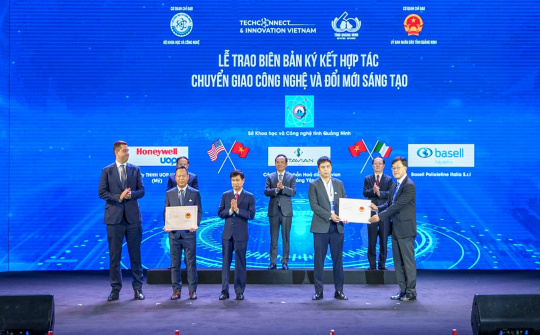 Quảng Ninh: Dự án hóa dầu 1,5 tỷ USD nhận giấy đăng ký chuyển giao công nghệ