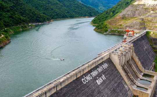 Mực nước hồ thủy điện ngày 29/9: Vận hành hạ mực nước hồ Bản Vẽ về mức cao nhất trước lũ