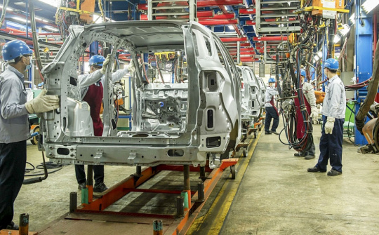 Hải Dương: Ford tăng sản lượng trở lại, lĩnh vực sản xuất xe có động cơ tăng mạnh