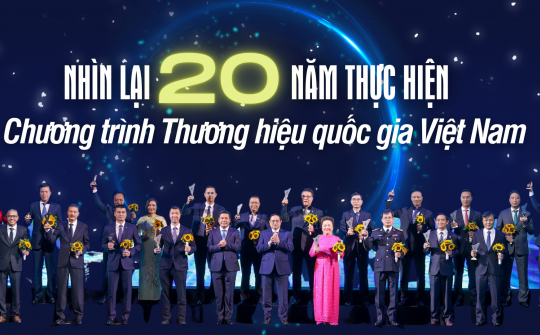 Nhìn lại 20 năm thực hiện Chương trình Thương hiệu quốc gia Việt Nam