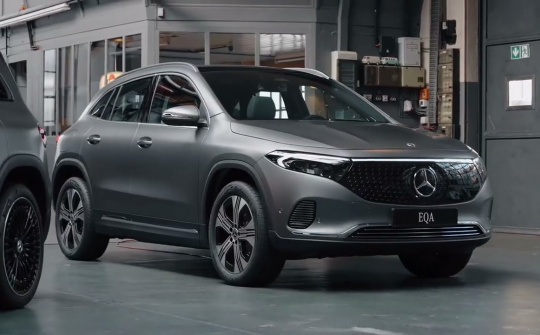 Xe điện Mercedes-Benz EQB SUV có bản nâng cấp mới