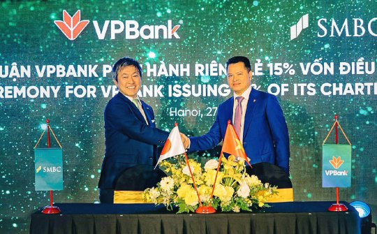Khối ngoại mạnh tay gom cổ phiếu VPB, room ngoại của VPBank sắp kín chỗ