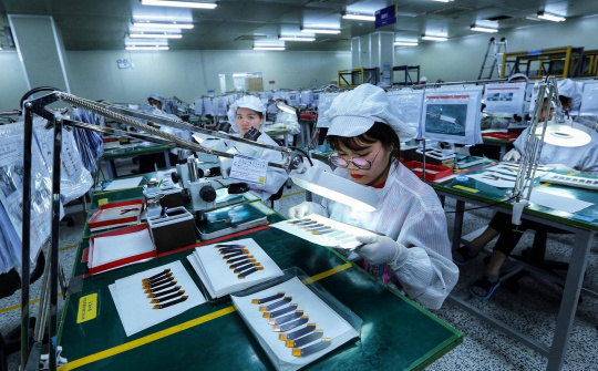 Doanh nghiệp đang tăng nhập khẩu nguyên liệu phục vụ sản xuất