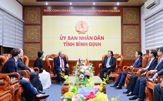 Bình Định tiếp tục xúc tiến triển khai dự án điện gió ngoài khơi 4,6 tỷ USD