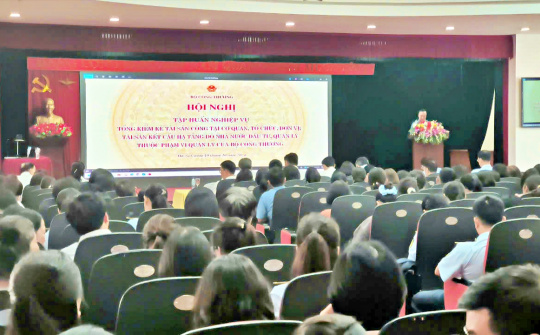 Bộ Công Thương tổ chức Hội nghị tập huấn nghiệp vụ tổng kiểm kê tài sản công