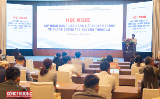 Nâng cao năng lực truyền thông về phòng chống tác hại thuốc lá