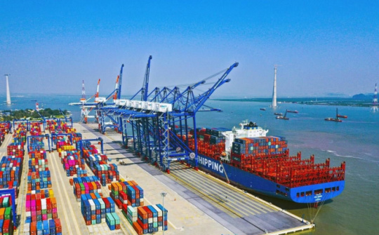 Đã có cơ chế tăng thu từ hoạt động xuất nhập khẩu qua Cảng biển Nghi Sơn (Thanh Hóa)