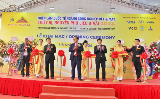 Chính thức khai mạc chuỗi triển lãm quốc tế đầu ngành về Công nghiệp dệt may 2024