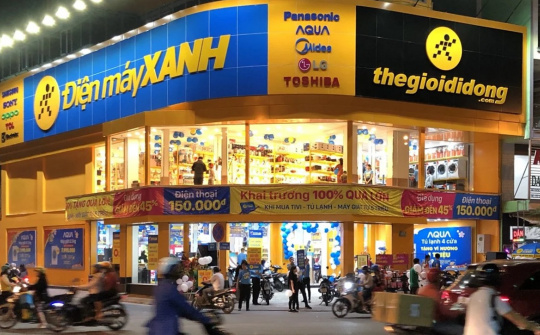 Thế giới Di động (MWG): Đã vượt 20% mục tiêu lợi nhuận năm, chuỗi EraBlue bắt đầu có lãi