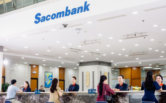 Tăng trưởng tích cực, lãi ròng năm nay của Ngân hàng Sacombank (STB) ước tăng 21%