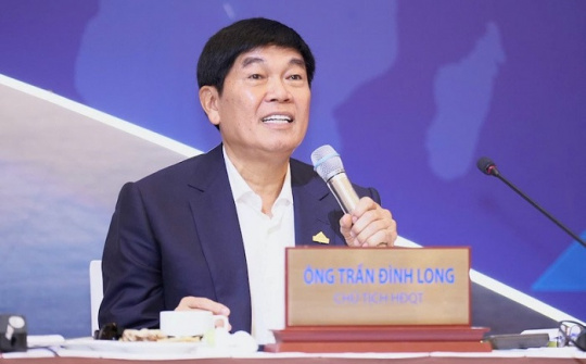 Tỷ phú Trần Đình Long cam kết cung cấp 6 triệu tấn thép làm đường ray cao tốc Hòa Phát thấp hơn nhập khẩu