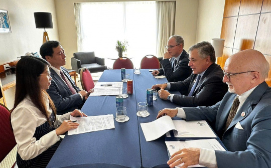 Các hoạt động của Thứ trưởng Nguyễn Sinh Nhật Tân trong chuyến công tác tại Brazil và thăm chính thức Cộng hoà Dominica