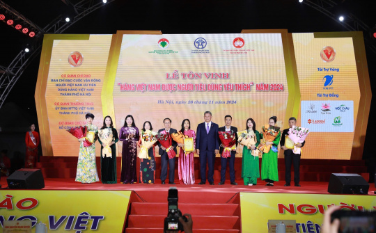 Hà Nội: Vinh danh 150 sản phẩm hàng Việt xuất sắc năm 2024