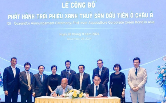 Đa Quốc Gia IDI phát hành thành công lô trái phiếu xanh thuỷ sản đầu tiên tại châu Á - Thái Bình Dương