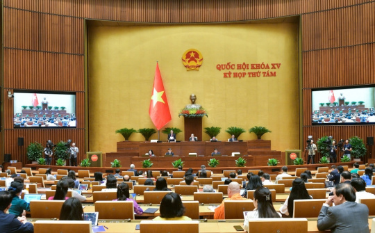 Quốc hội thảo luận về thực hiện phát triển kinh tế - xã hội năm 2024, kế hoạch năm 2025