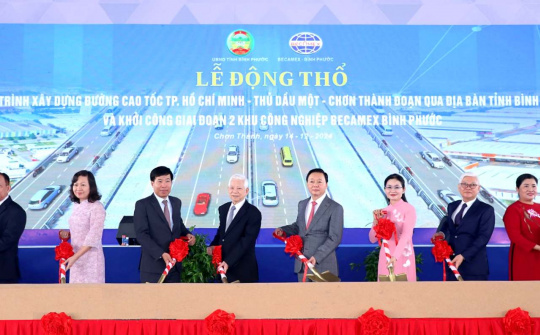 Becamex IDC (BCM) khởi công Giai đoạn 2 KCN Becamex Bình Phước quy mô 20.000 tỷ đồng