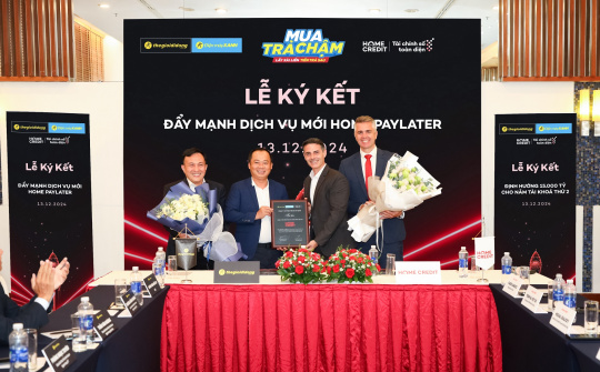 Home Credit và Thế giới Di động hợp tác triển khai sản phẩm Home PayLater