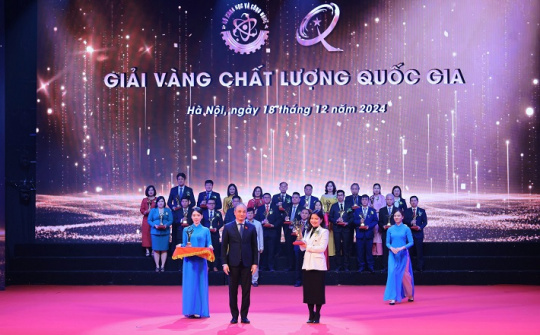 Nestlé Việt Nam đạt Giải vàng Chất lượng Quốc gia lần 2