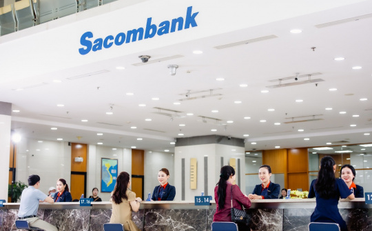 Ngân hàng Sacombank (STB) ước tính lãi năm nay tăng 30%