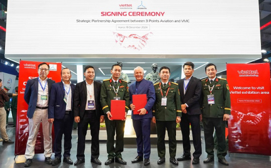 Viettel hợp tác xây dựng mạng lưới cung ứng sản phẩm hàng không vũ trụ toàn cầu