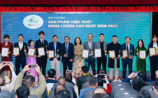 Tôn vinh các đơn vị đạt Giải thưởng về hiệu quả, hiệu suất năng lượng năm 2024