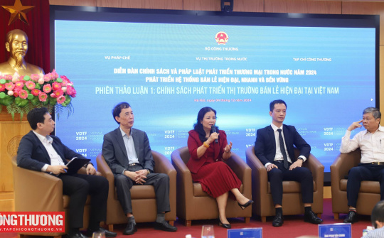 Đẩy mạnh phát triển hệ thống bán lẻ hiện đại nhanh và bền vững