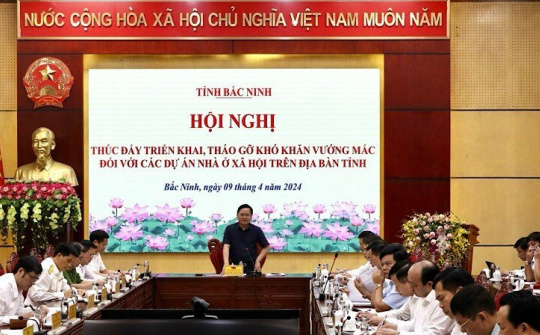 Bắc Ninh: Tháo gỡ khó khăn, vướng mắc cho các dự án nhà ở xã hội