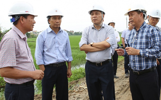 Đôn đốc tiến độ thi công Dự án đường dây 500kV mạch 3 đoạn qua tỉnh Nam Định và Thái Bình