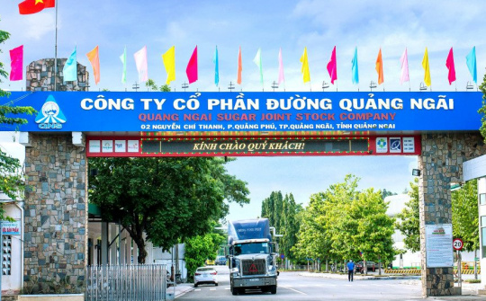 Giá đường neo cao, Đường Quảng Ngãi (QNS) chia cổ tức bằng tiền cao kỷ lục